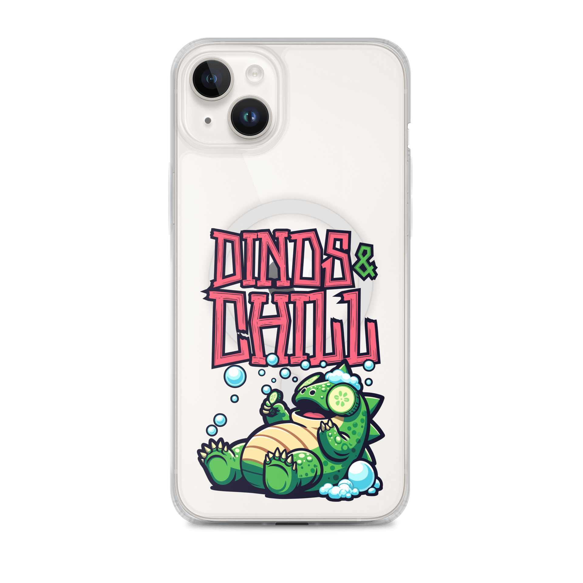 Dinos & Chill iPhone Case product image (1)