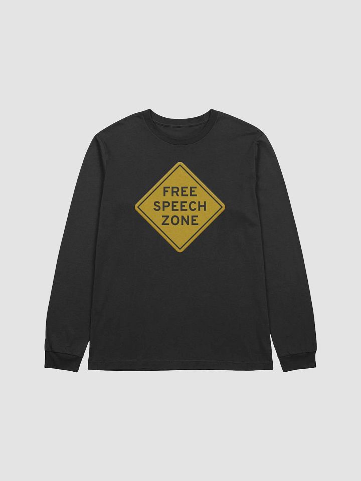 Free Speech Zone - Long Sleeve Tee product image (1)