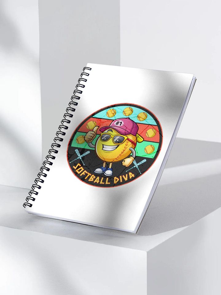 Softball Diva Spiral Notebook product image (2)