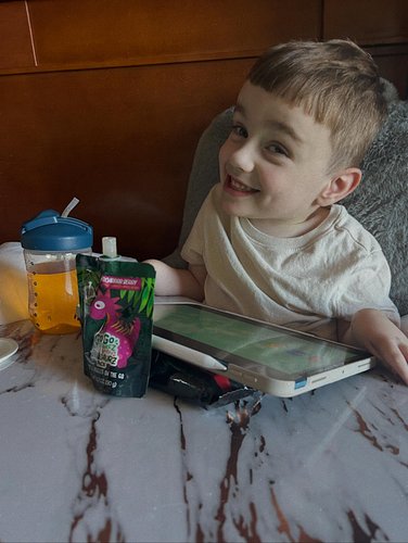 So happy to be see that dimple popping out!! 

After a room change due to the AC not working we finally found the perfect sol...