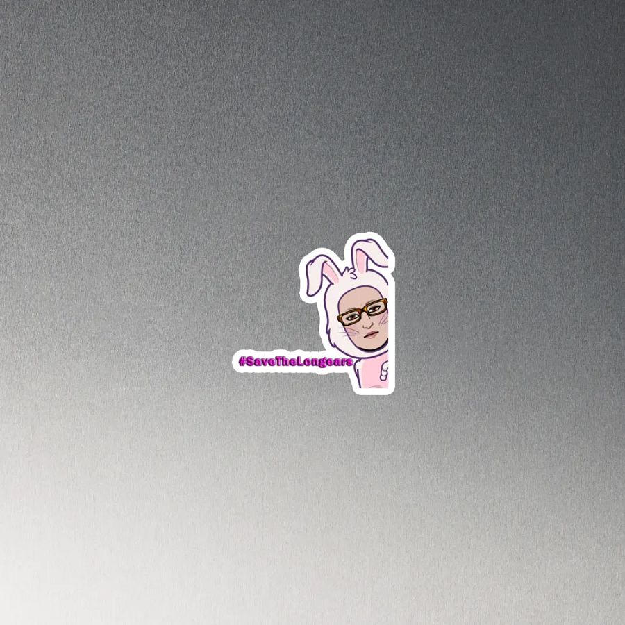 Bunny Avatar Die-Cut Magnets product image (4)