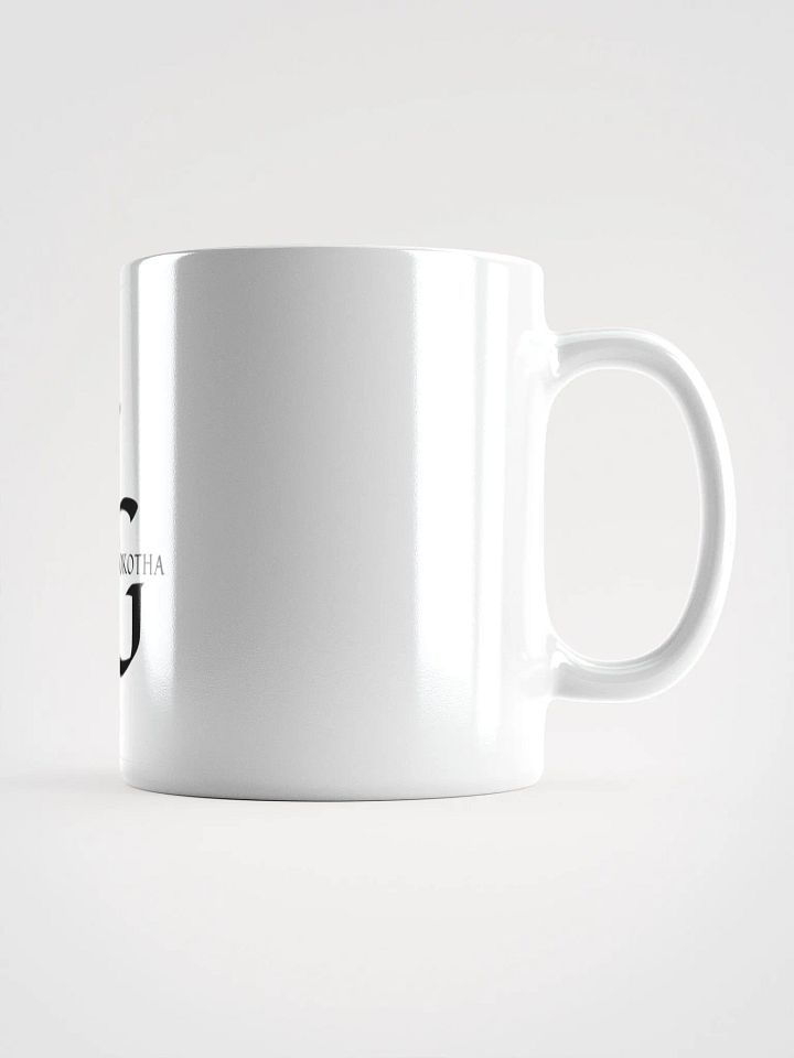 Symmetrical SG Logo White Glossy Mug product image (1)