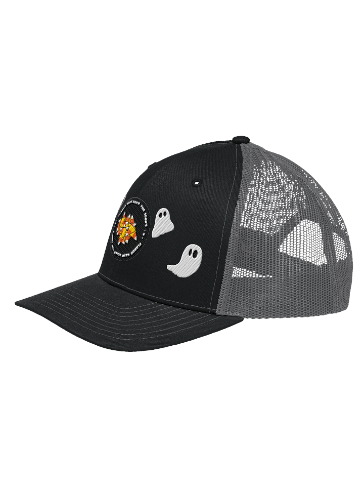 Candycorn Flared Base Mesh Trucker Hat product image (11)