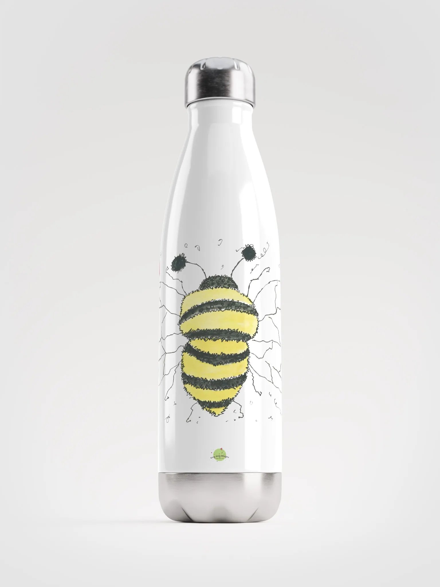 Ging Ging Bee Water Bottle product image (1)