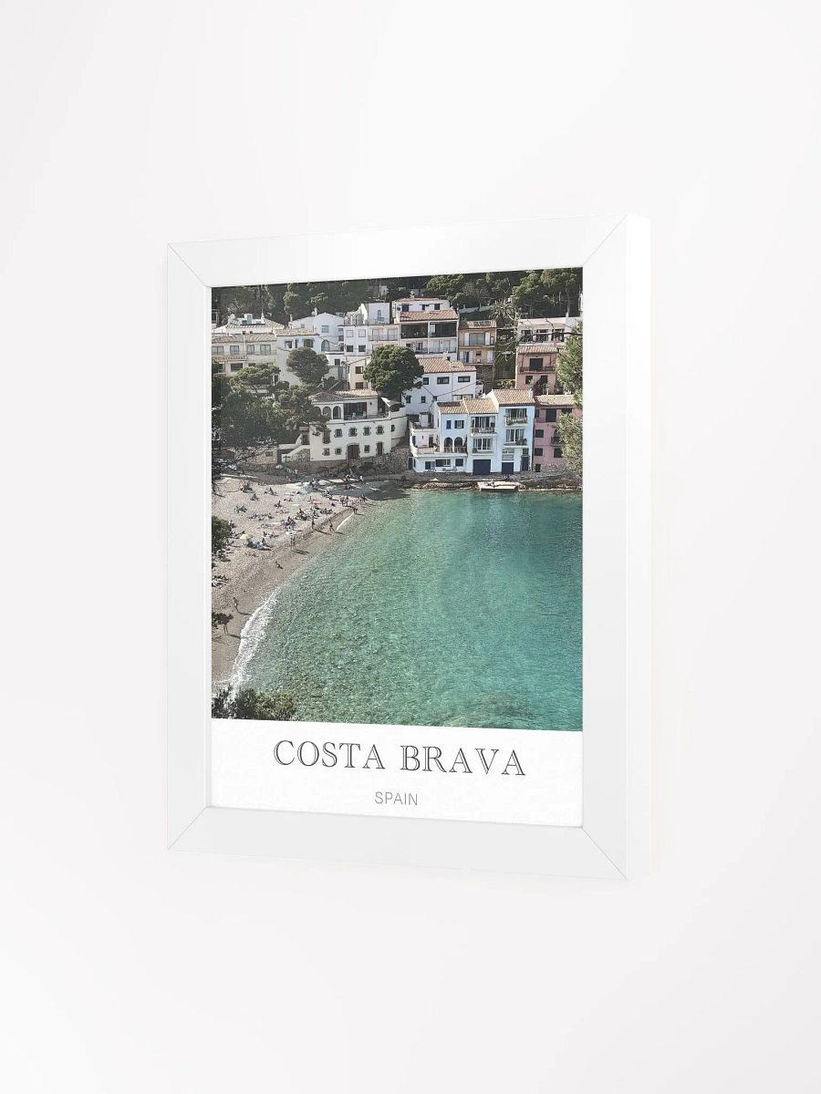 Costa Brava Cala Sa Tuna - Framed High-Quality Matte Poster product image (3)