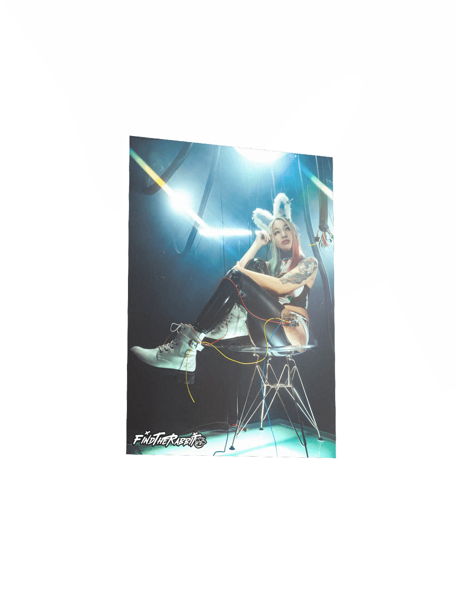 FIND THE RABBIT MATTE POSTER PRINT product image (3)