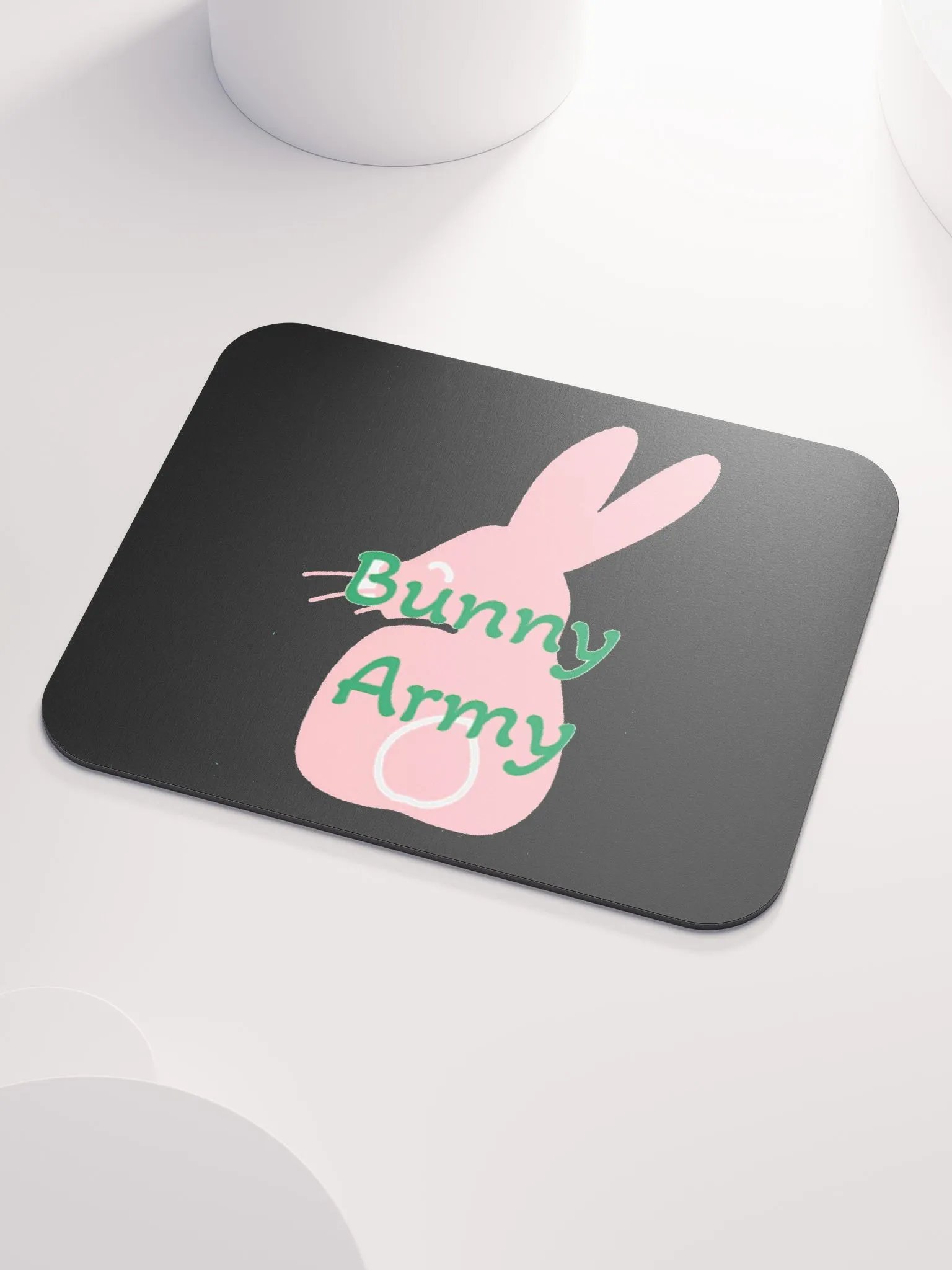 Bunny Army mouse pad product image (3)