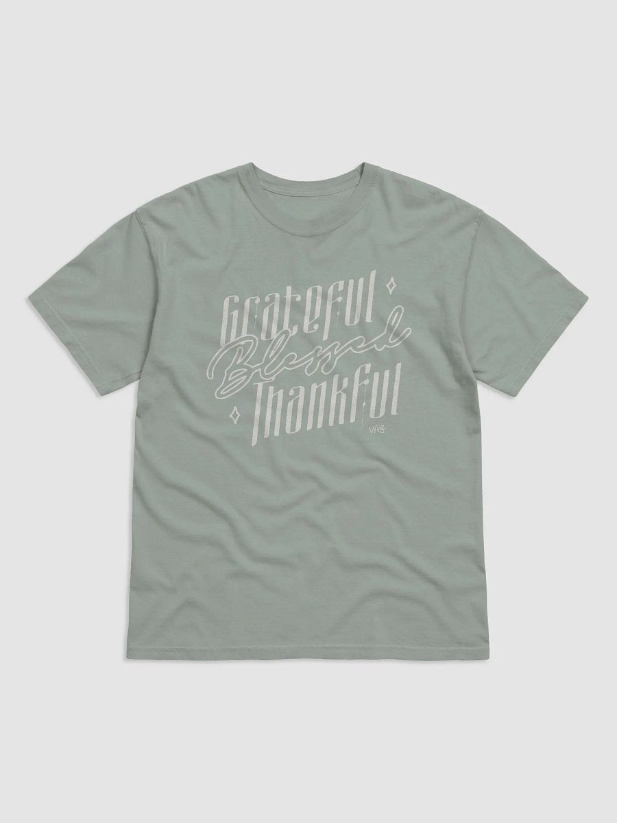 Grateful, Blessed, Thankful (Comfort Colors Garment-Dyed Heavyweight T-Shirt) product image (12)