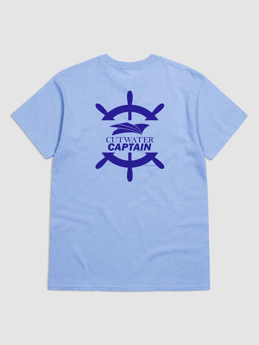 Cutwater Captain - T-Shirt - Light Shirt w/Blue Logo product image (4)