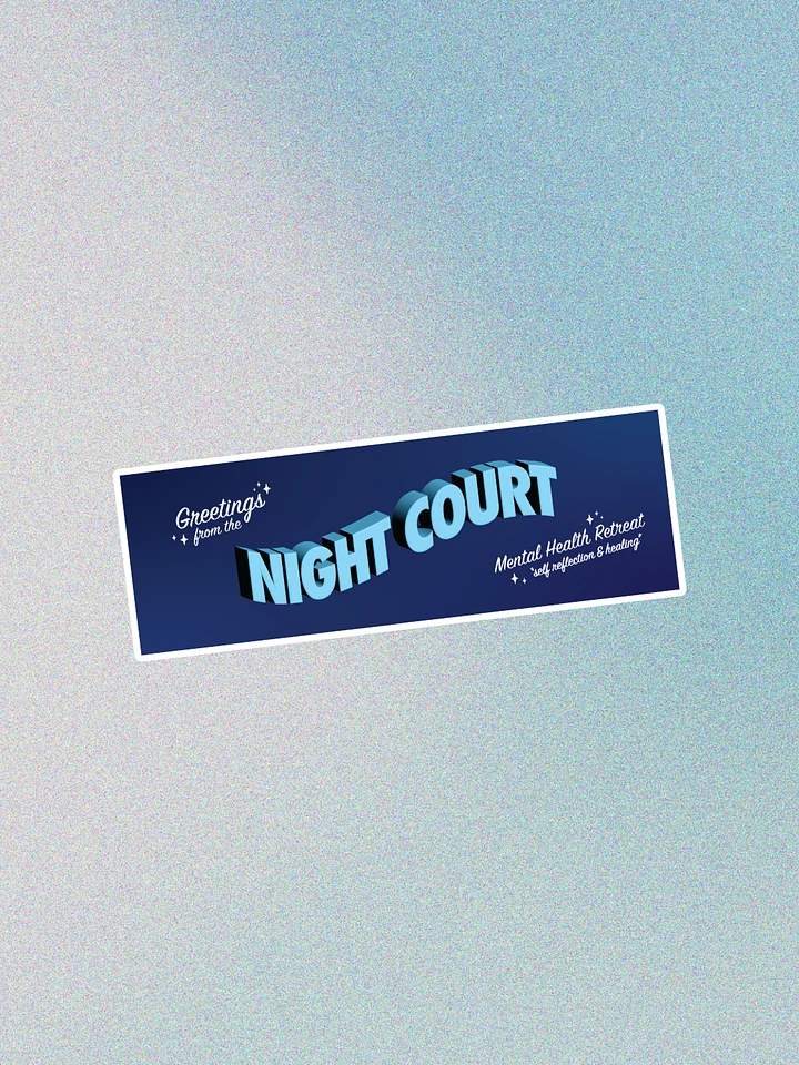 Night Court Bookmark product image (1)
