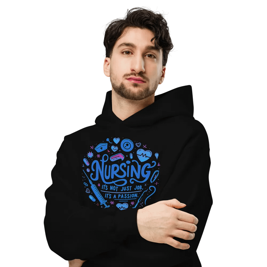 Passionate Nursing Dedication Hoodie product image (6)