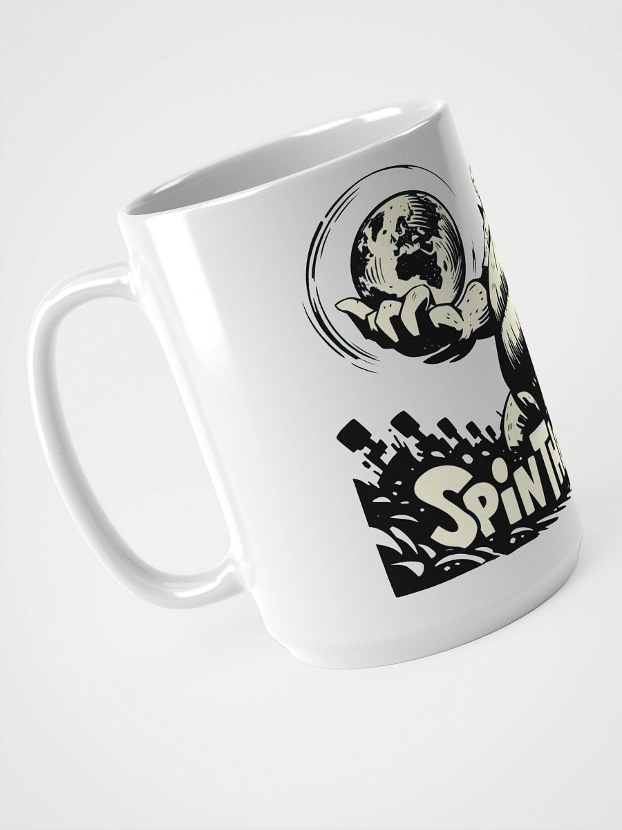 Monochrome Monster: Spin the World Glossy Mug product image (3)