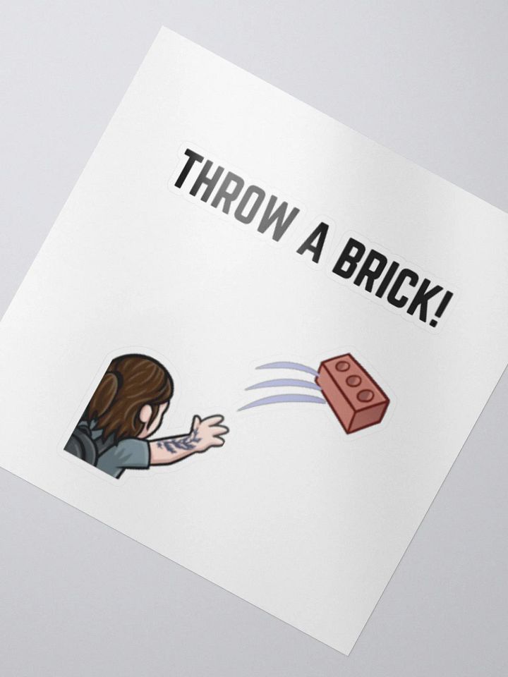 Official Brick Squad Brick Throw Sticker product image (2)