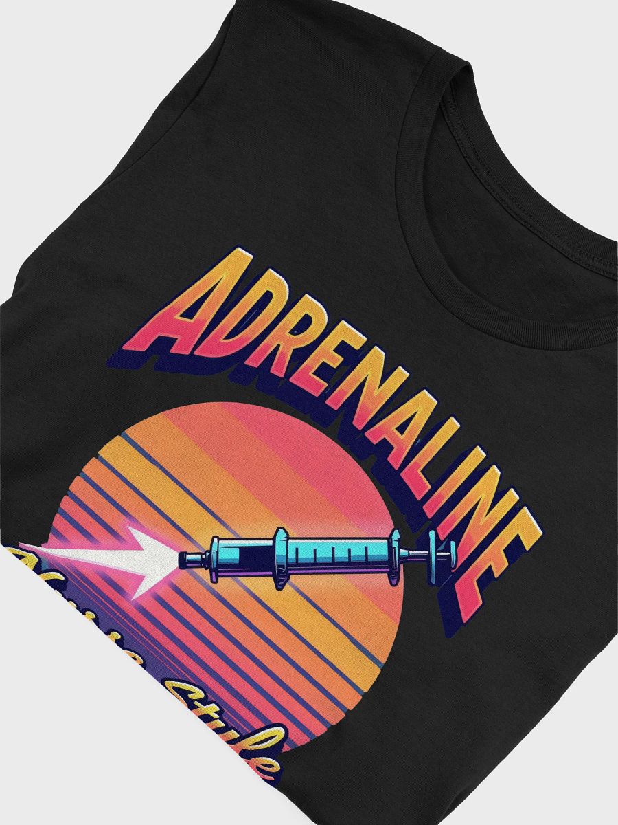 Adrenaline Nurse Style Retro T-Shirt product image (50)