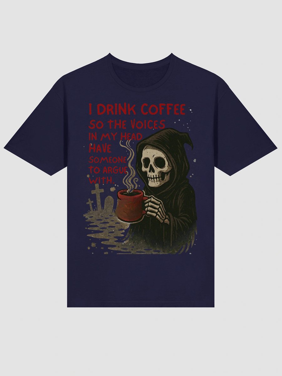 Sarcastic Reaper Coffee T-Shirt product image (8)