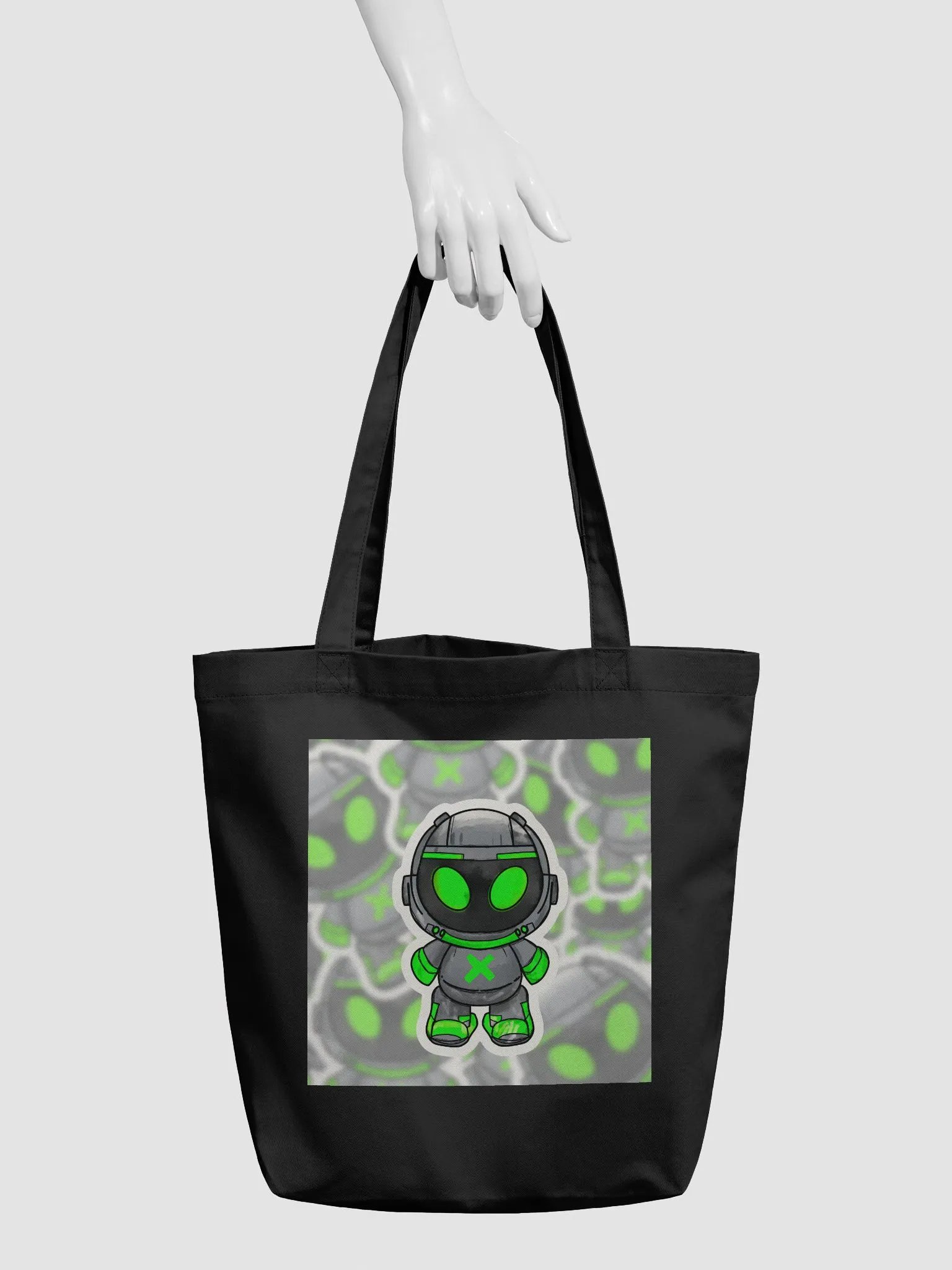 Robotic Alien Eco Tote product image (6)