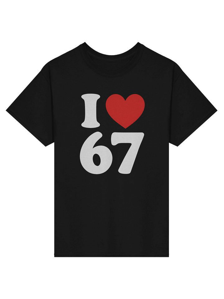 LIMITED TIME I LUV 67 TEE product image (1)