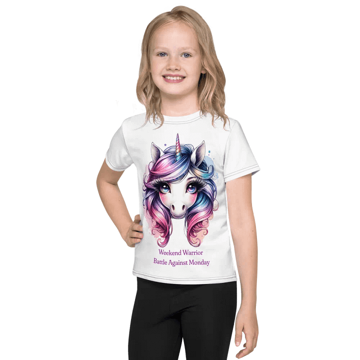 Whimsical Unicorn Dreams Kids T-Shirt product image (1)