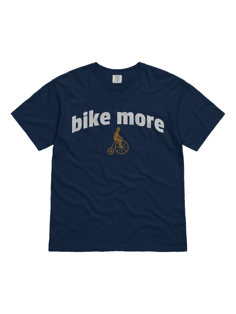 Bike More T-Shirt – Vintage Penny-Farthing Cycling Tee, Retro Bicycle Shirt, Bike Lover Gift product image (1)