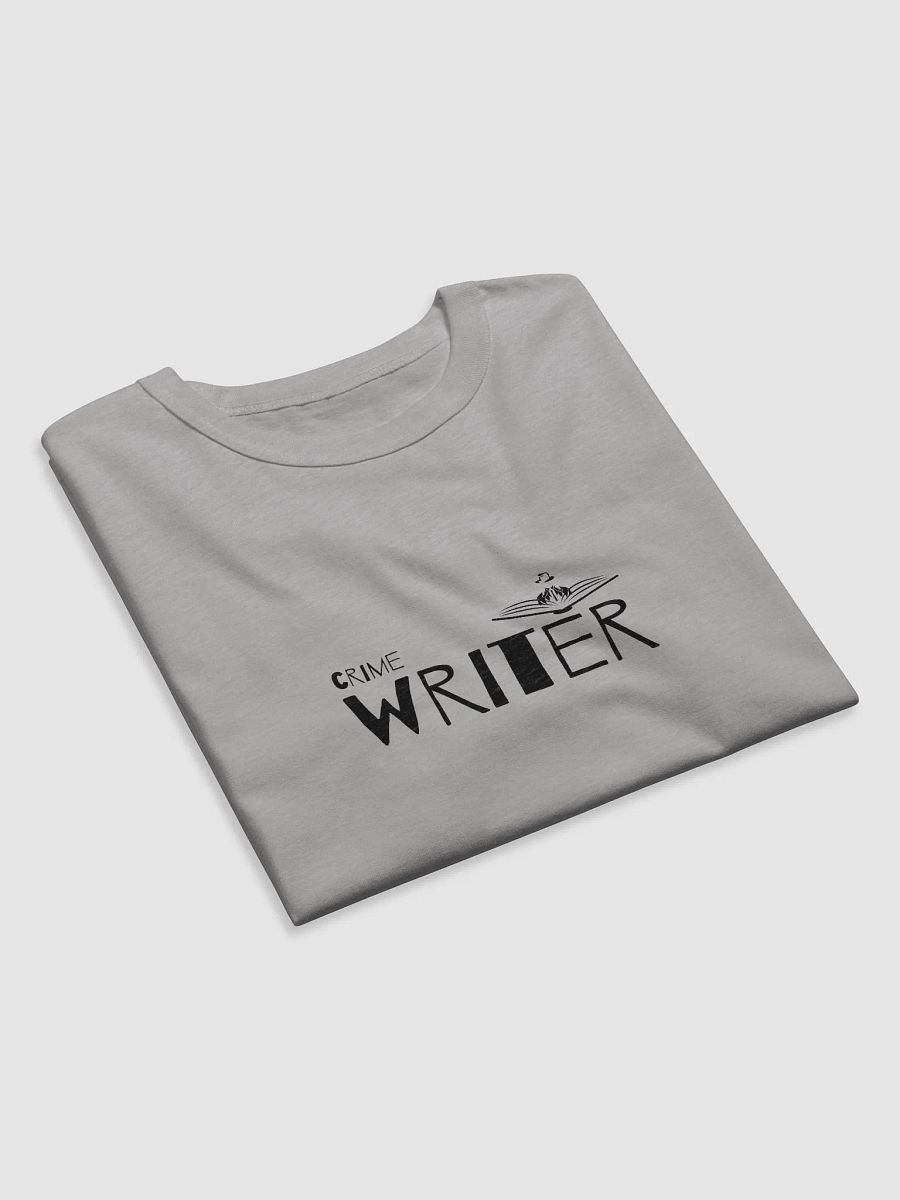 Crime Writer with Detective Motif Relax Fit T-shirt product image (10)