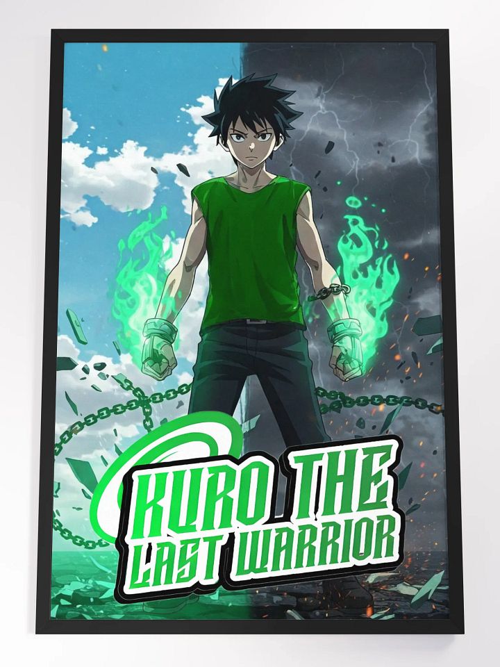 kuro the last warrior Framed Matte Poster product image (1)