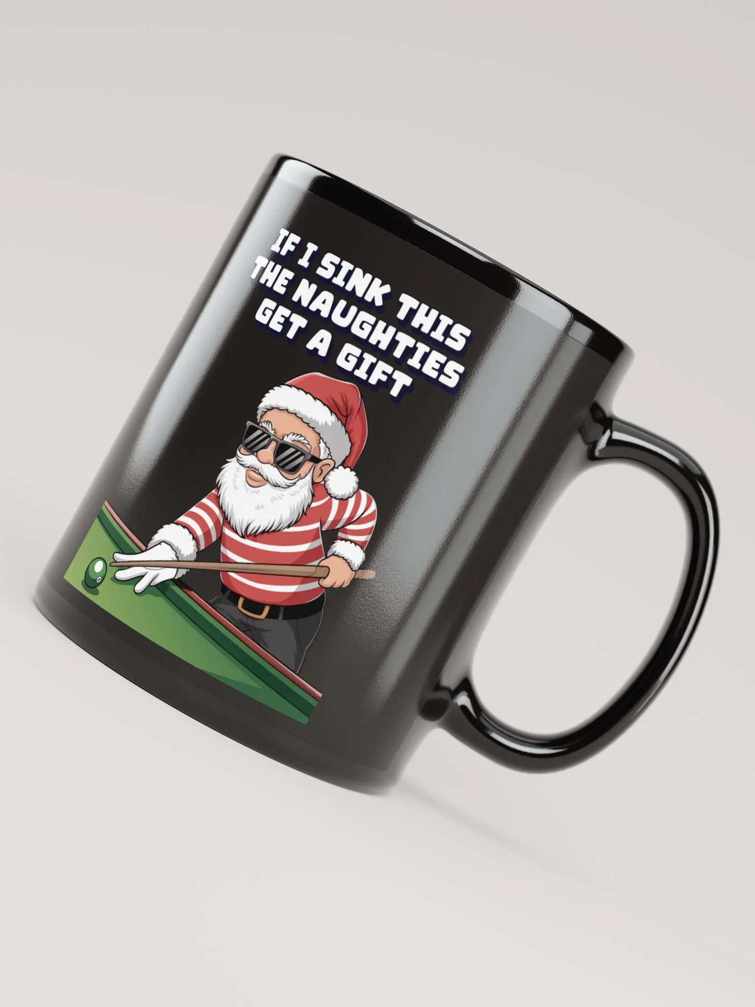 If I Sink This The Naughties Get A Gift - Black Mug product image (7)