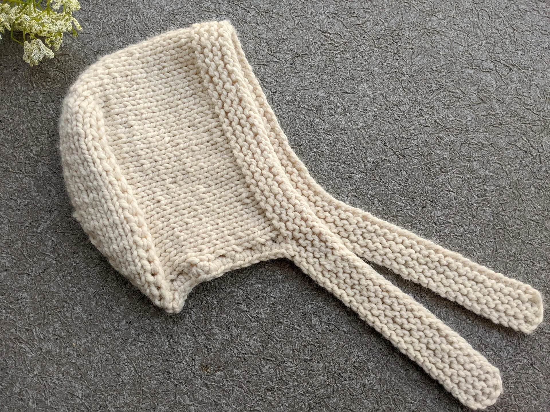 Super Bulky/Chunky Knit Bonnet Pattern product image (7)