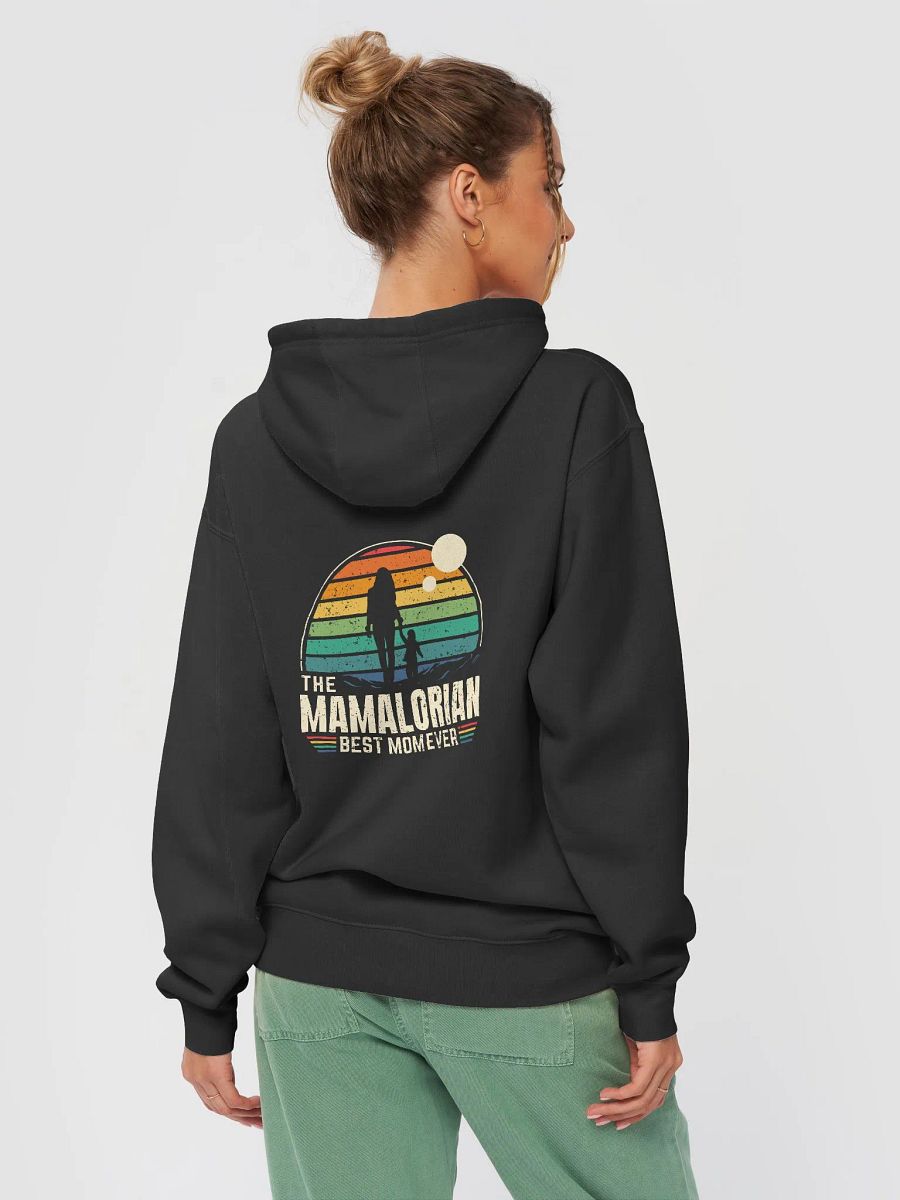 Sunset Mamalorian Best Mom Ever - Hoodie product image (2)