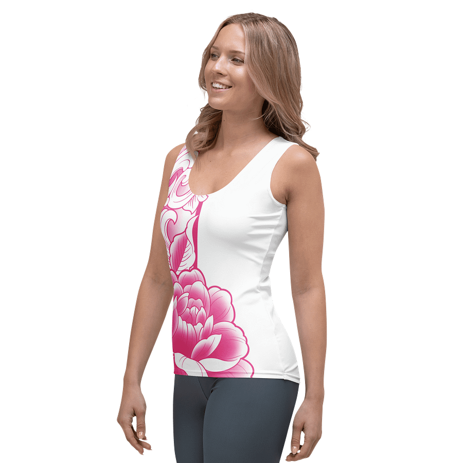 PINK ROSE TANK TOP product image (3)
