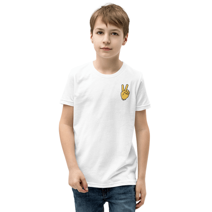 Dripping Peace Youth T-Shirt product image (1)