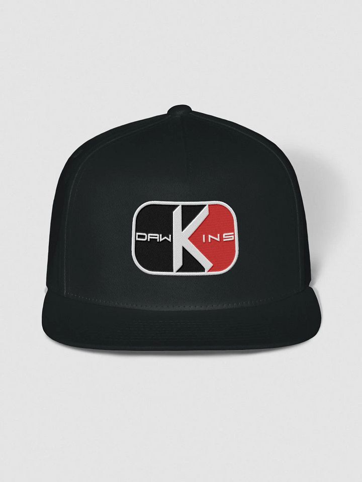 Dawkins Flat Snap Back Hat Black product image (1)