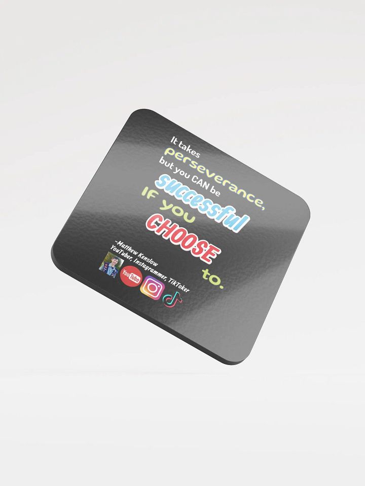 Glossed Cork Coaster [Quote 6] product image (2)