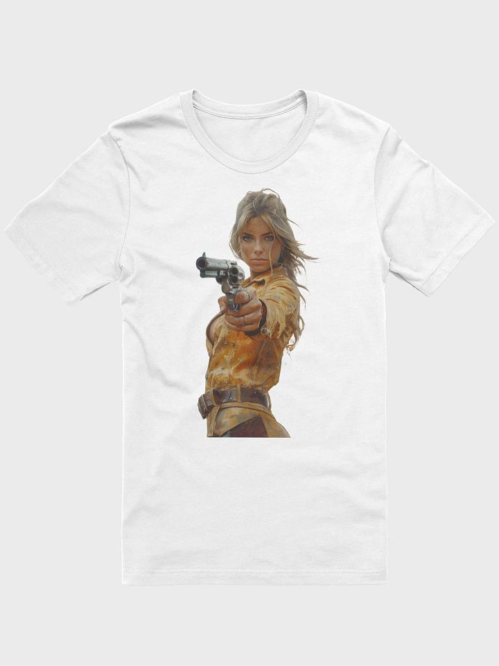 Cow girl t-shirt (White) product image (1)