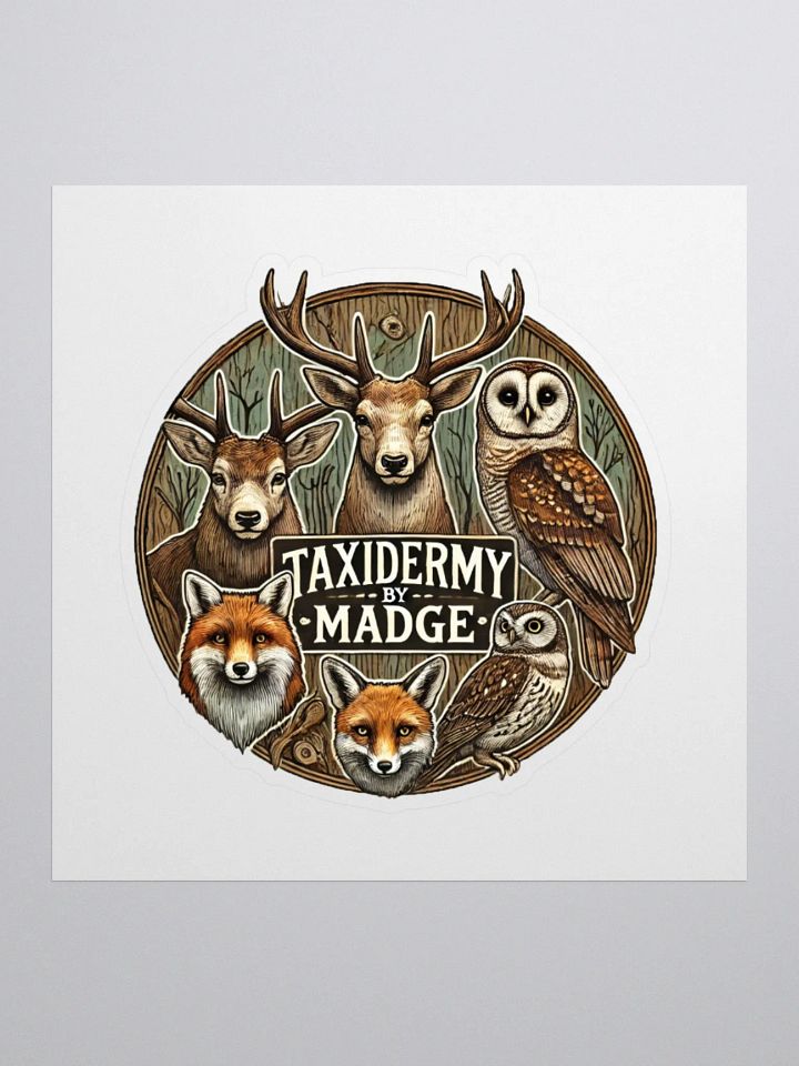 Taxidermy By Madge (Sticker) product image (2)
