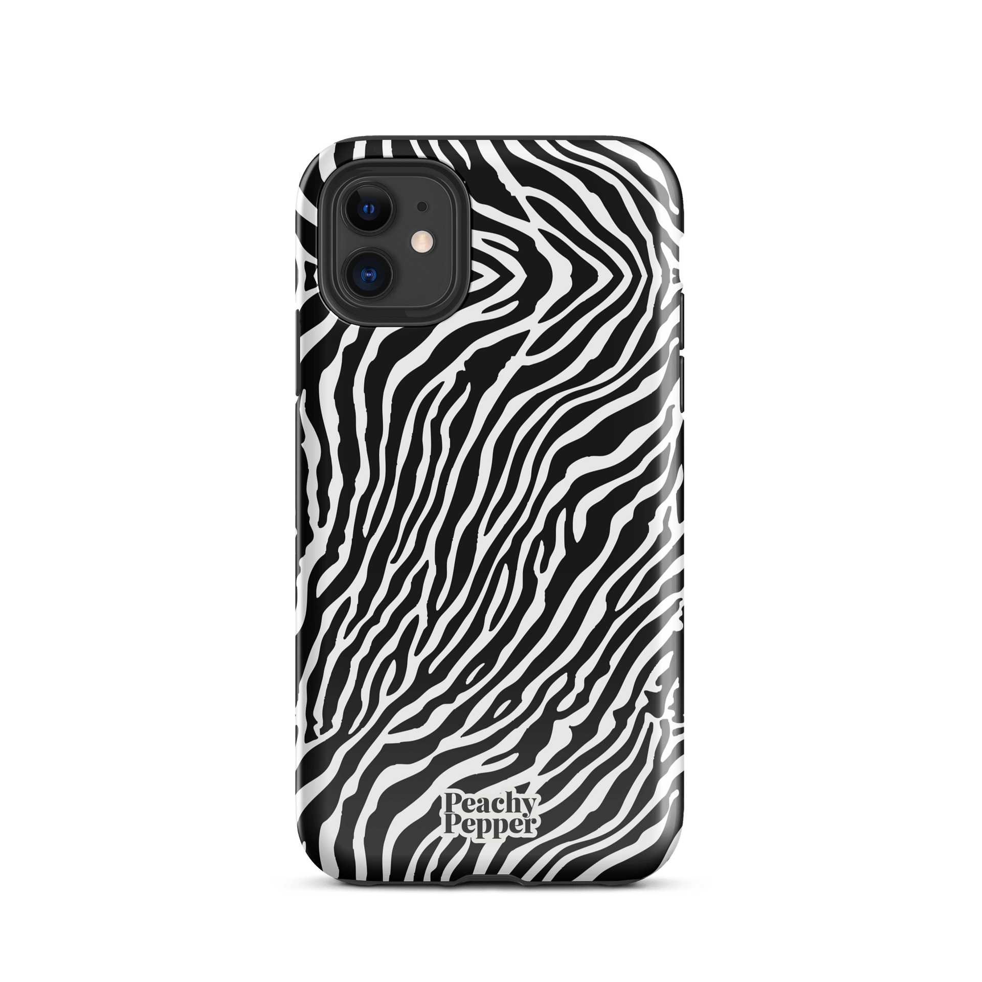 White Tiger Stripe iPhone Tough Case product image (47)