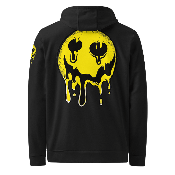 Melting Smiley Fleece Hoodie product image (1)