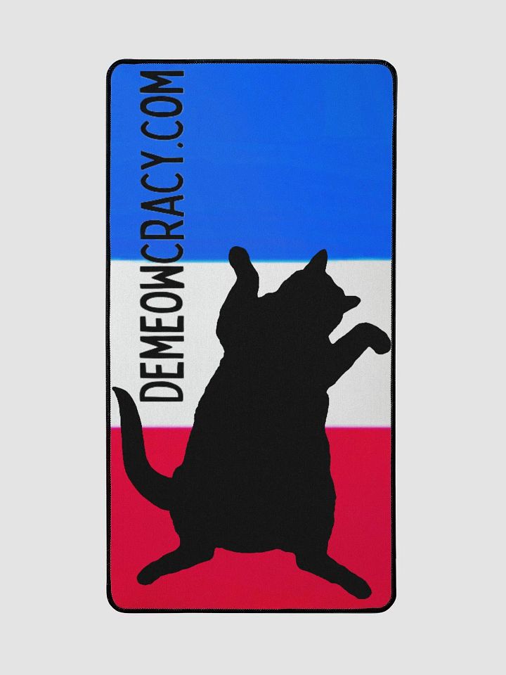 Red, White and Blue Demeowcracy Cat Desk Pad product image (2)
