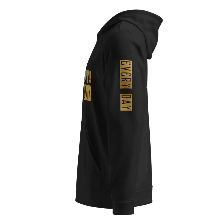Ready! Every Day - Gold - Minimal | Fleece Hoodie | Adidas | IronSilkTigerCrane product image (3)