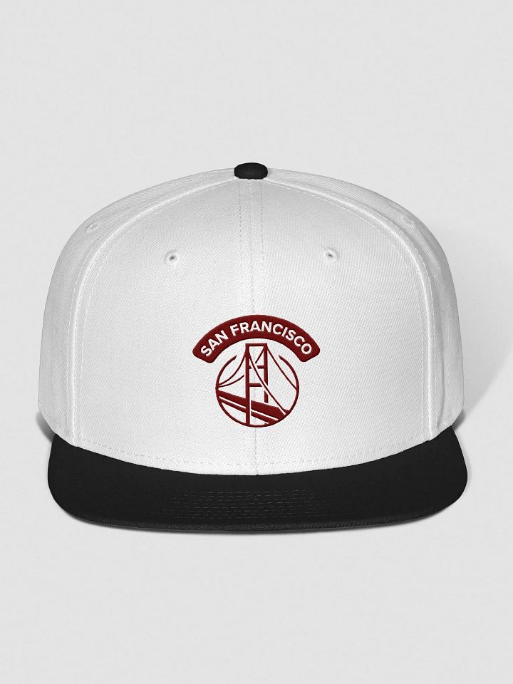 Otto Wool Blend Snapback Cap - San Francisco product image (1)