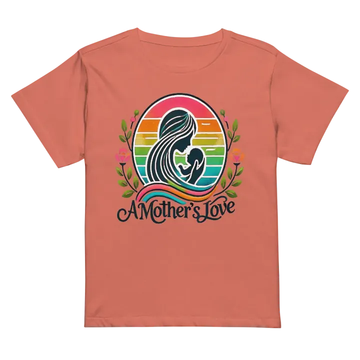 Mother's Love Silhouette High-Waisted Tee product image (2)