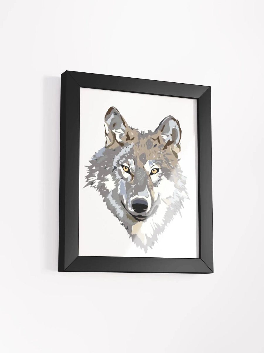 Wolf Framed Matte Wolf Poster product image (21)