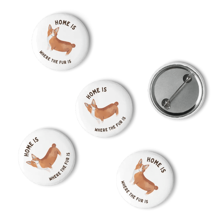 Home Is Where the Fur Is – Charming Pet Lover’s Pins product image (15)