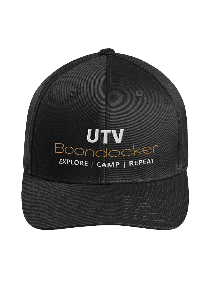 Embroidered Logo Flexfit Fitted Hat product image (1)