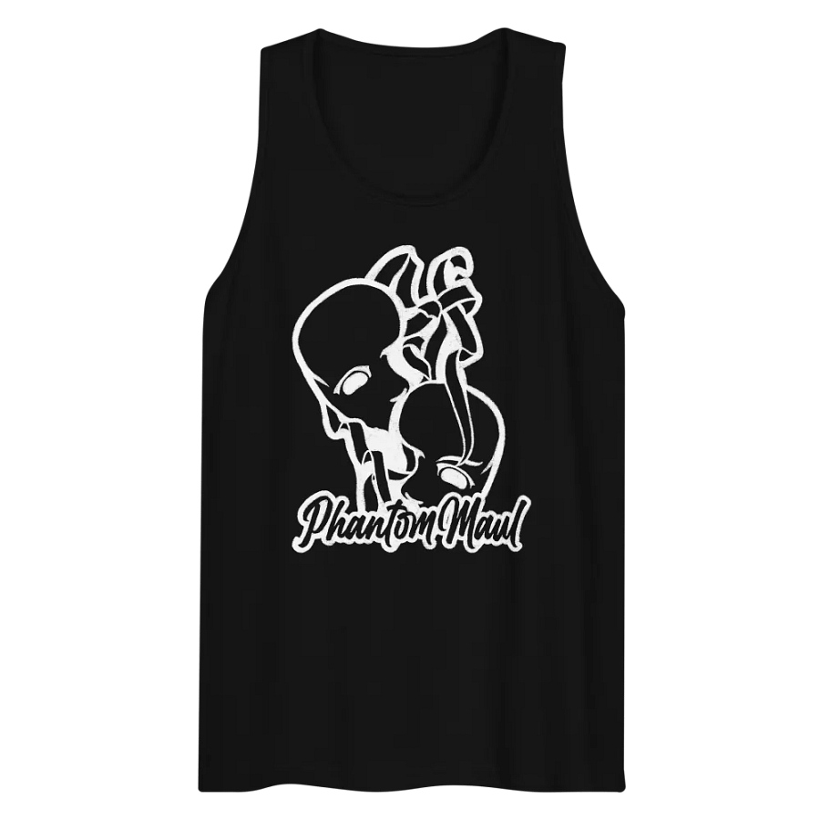 White Logo Men's Tank Top product image (10)