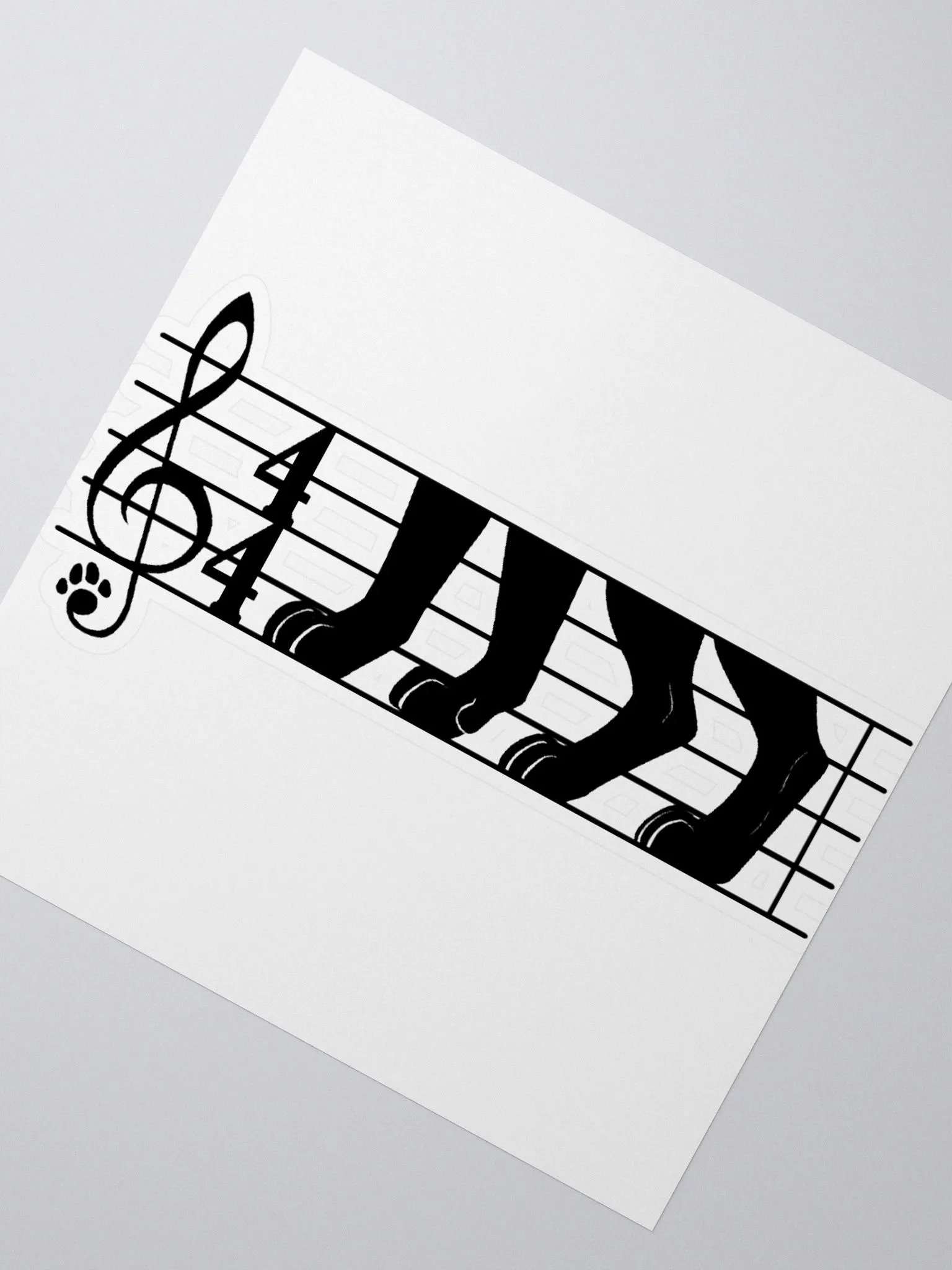 Four Four Beat Sticker! product image (2)