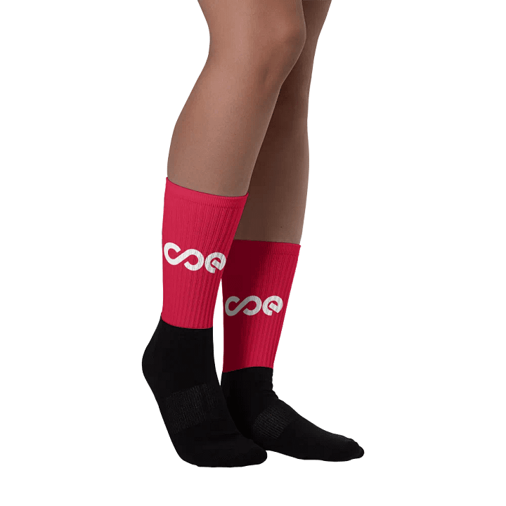 NEW COE SOCKS RED product image (2)