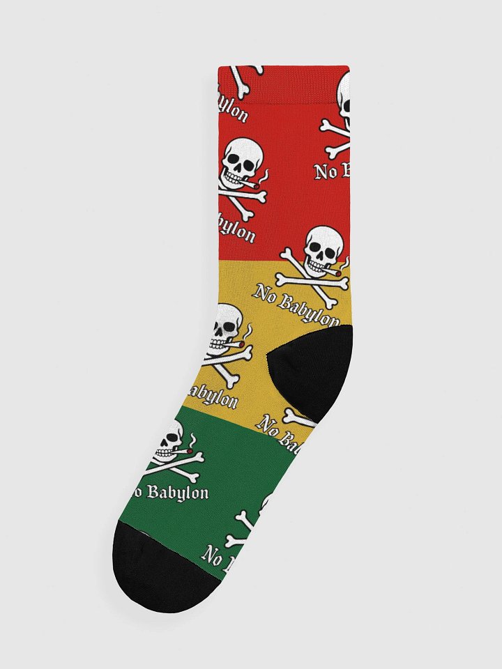 Rasta Socks – No Babylon Edition product image (1)