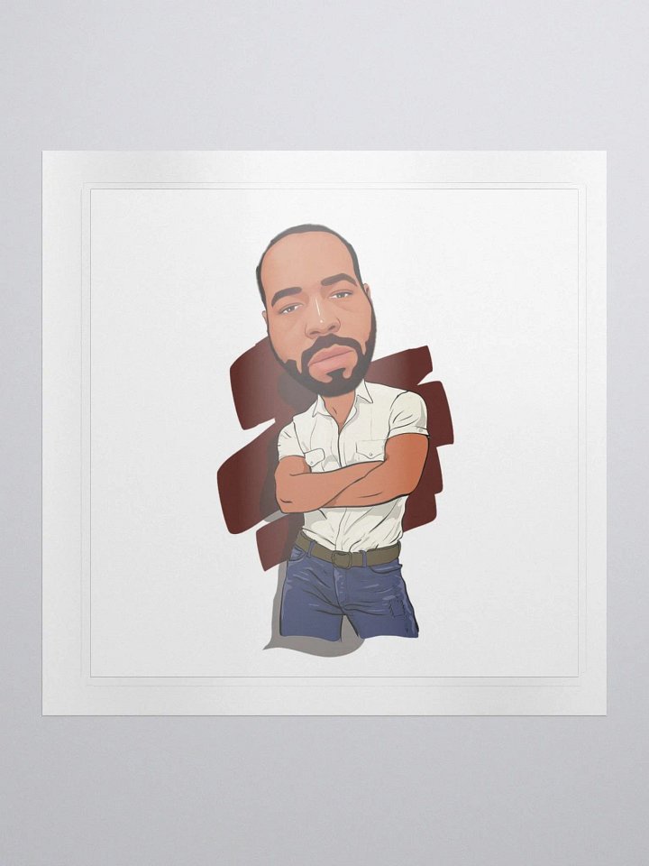 Morris Hayes Jr Portrait 3 Sticker product image (1)