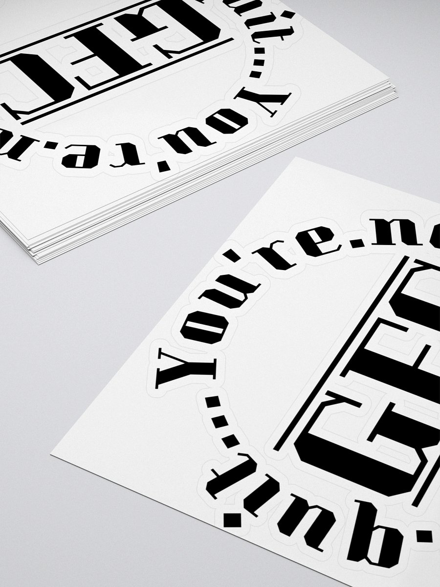 YNATQ Circle Sticker product image (4)