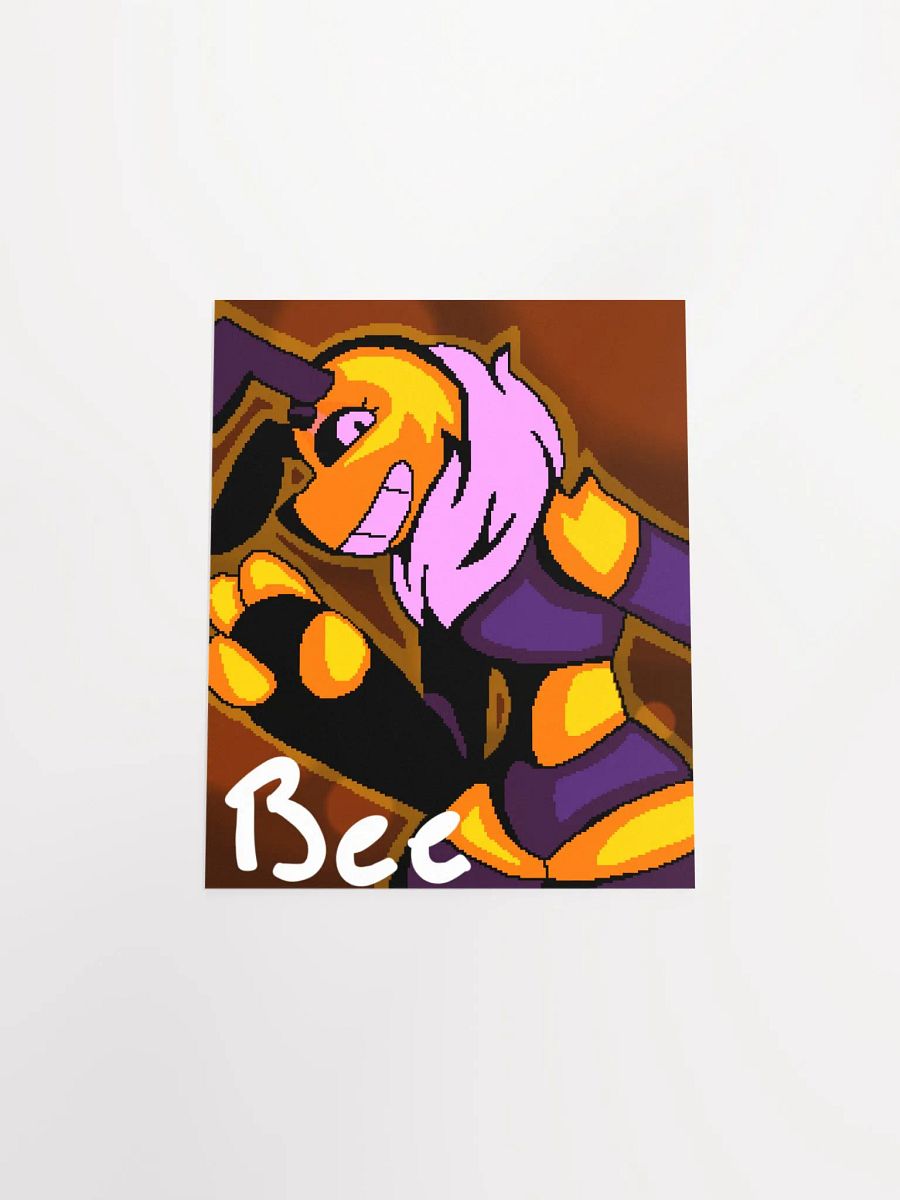 bee portrait paper poster product image (12)